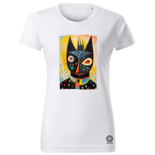 Magnolion Pop art szürreális maszk v3 női póló - 19 szín, XS-2XL női póló