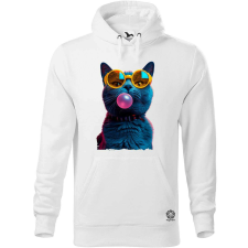Magnolion Popart macska v3 férfi pulóver - 19 szín, S-5XL férfi pulóver, kardigán