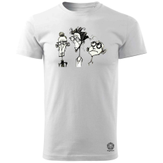 Magnolion Professzorok szkeccs v1 férfi póló - 19 szín, S-3XL