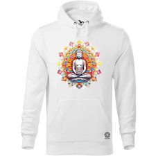 Magnolion Pszichedelikus Buddha v13 férfi pulóver - 19 szín, S-5XL férfi pulóver, kardigán