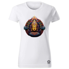 Magnolion Pszichedelikus Buddha v7 női póló - 19 szín, XS-2XL női póló