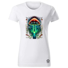 Magnolion Pszichedelikus gomba UFO v5 női póló - 19 szín, XS-2XL női póló