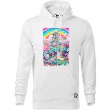 Magnolion Pszichedelikus húsvét v5 férfi pulóver - 19 szín, S-5XL férfi pulóver, kardigán