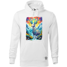 Magnolion Pszichedelikus szarvas fantázia v1 férfi pulóver - 19 szín, S-5XL férfi pulóver, kardigán