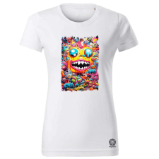 Magnolion Pszichedelikus szörny maszk v5 női póló - 19 szín, XS-2XL női póló