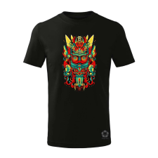 Magnolion Pszichedelikus totem maszk v3 gyerek póló - 11 szín, 4-12 éves gyerek póló