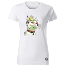 Magnolion Punk cica v3 női póló - 19 szín, XS-2XL