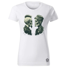 Magnolion Punk koponyák v1 női póló - 19 szín, XS-2XL női póló