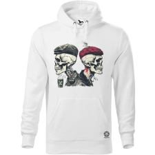 Magnolion Punk koponyák v2 férfi pulóver - 19 szín, S-5XL férfi pulóver, kardigán