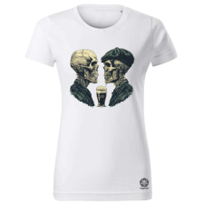 Magnolion Punk koponyák v3 női póló - 19 szín, XS-2XL női póló
