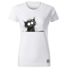 Magnolion Rajz cica v7 női póló - 19 szín, XS-2XL női póló
