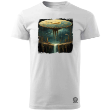 Magnolion Rajz holló v5 férfi póló - 19 szín, S-3XL