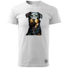 Magnolion Rajz pitbull v4 férfi póló - 19 szín, S-3XL