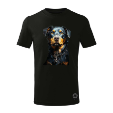 Magnolion Rajz pitbull v4 gyerek póló - 11 szín, 4-12 éves