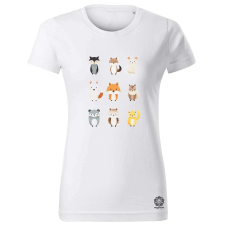Magnolion Rajzfilm állat kollekció v7 női póló - 19 szín, XS-2XL női póló