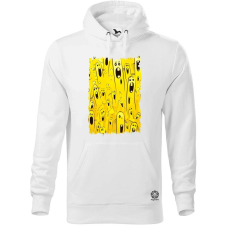 Magnolion Rajzfilm felkiáltójelek v1 férfi pulóver - 19 szín, S-5XL férfi pulóver, kardigán