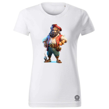 Magnolion Rajzfilm kalóz v5 női póló - 19 szín, XS-2XL női póló