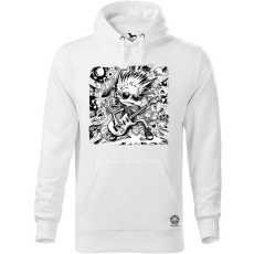 Magnolion Rajzfilm punk srác v11 férfi pulóver - 19 szín, S-5XL
