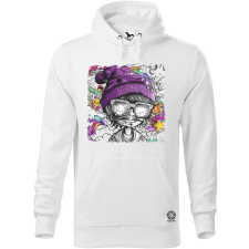 Magnolion Rajzfilm punk srác v5 férfi pulóver - 19 szín, S-5XL férfi pulóver, kardigán