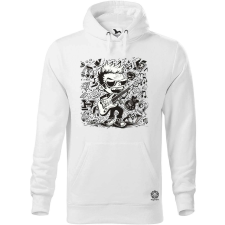 Magnolion Rajzfilm punk srác v6 férfi pulóver - 19 szín, S-5XL férfi pulóver, kardigán