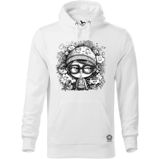 Magnolion Rajzfilm punk srác v8 férfi pulóver - 19 szín, S-5XL