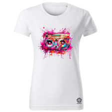 Magnolion Retró boombox v3 női póló - 19 szín, XS-2XL női póló