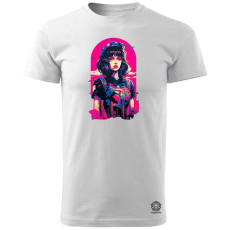 Magnolion Retró csontváz király v3 férfi póló - 19 szín, S-3XL