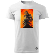 Magnolion Retró horror poszter v4 férfi póló - 19 szín, S-3XL