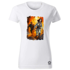 Magnolion Retró sci-fi v17 női póló - 19 szín, XS-2XL női póló