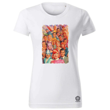 Magnolion Retró szuperhősök v3 női póló - 19 szín, XS-2XL női póló