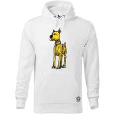 Magnolion Robotkutya vázlat v4 férfi pulóver - 19 szín, S-5XL