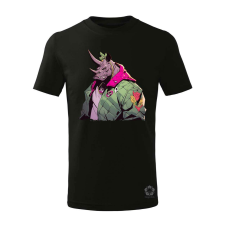 Magnolion Rocksteady anime fanart v3 gyerek póló - 11 szín, 4-12 éves gyerek póló