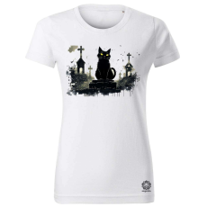 Magnolion Sátán macskája v4 női póló - 19 szín, XS-2XL
