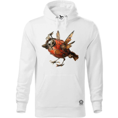 Magnolion Steampunk madár v1 férfi pulóver - 19 szín, S-5XL