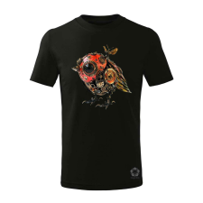 Magnolion Steampunk madár v2 gyerek póló - 11 szín, 4-12 éves gyerek póló