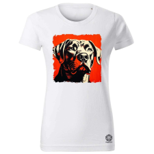 Magnolion Street art kutya v7 női póló - 19 szín, XS-2XL női póló