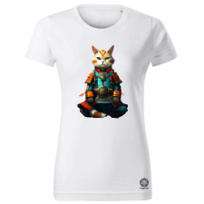 Magnolion Szamuráj macska v3 női póló - 19 szín, XS-2XL női póló