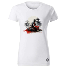 Magnolion Szamuráj meditál v1 női póló - 19 szín, XS-2XL női póló