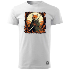 Magnolion Szamuráj róka v2 férfi póló - 19 szín, S-3XL