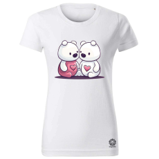 Magnolion Szerelmes macik v4 női póló - 19 szín, XS-2XL