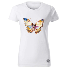 Magnolion Színes lepke v2 női póló - 19 szín, XS-2XL női póló