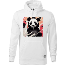 Magnolion Színes panda férfi pulóver - 19 szín, S-5XL férfi pulóver, kardigán