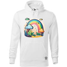 Magnolion Szivárvány felhő v2 férfi pulóver - 19 szín, S-5XL férfi pulóver, kardigán