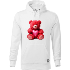 Magnolion Szíves maci v2 férfi pulóver - 19 szín, S-5XL férfi pulóver, kardigán