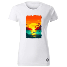 Magnolion Szörf hangulat v3 női póló - 19 szín, XS-2XL női póló