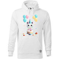 Magnolion Szülinapos cica v1 férfi pulóver - 19 szín, S-5XL férfi pulóver, kardigán