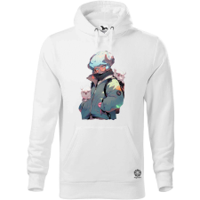 Magnolion Szupercuki anime lány v3 férfi pulóver - 19 szín, S-5XL férfi pulóver, kardigán