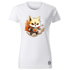 Magnolion Szuperhős róka srác v3 női póló - 19 szín, XS-2XL női póló