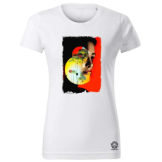Magnolion Szürreál kollázs v3 női póló - 19 szín, XS-2XL