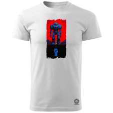Magnolion Szürreál mecha fantázia v3 férfi póló - 19 szín, S-3XL férfi póló